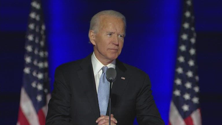 Joe Biden victory speech